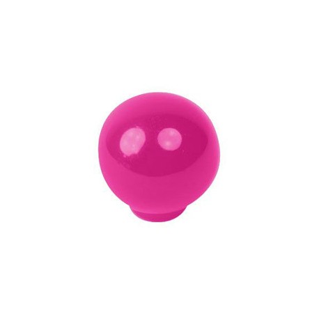 POMO BOLA 626 MAGENTA BRILLO 29MM