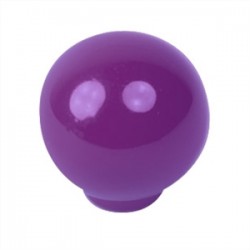 POMO BOLA 626 MORADO BRILLO 29MM