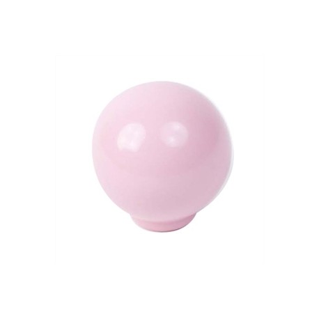 POMO BOLA 626 ROSA BRILLO 29MM