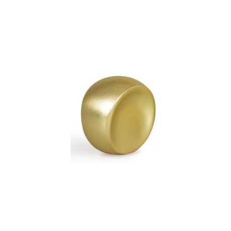 POMO BALL 0374 LATON CEPILLADO 24MM