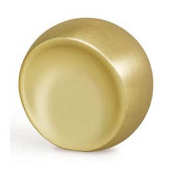 POMO BALL 0374 LATON CEPILLADO 29MM