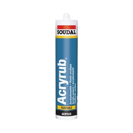 TUBO MASILLA ACRYRUB BLANCO 310ML