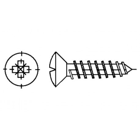 CJ 1000 TORNILLO 4X20 GOTA SEBO NIQUEL