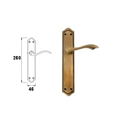 JGO MANILLA N05 260X46 NIQUEL SATINADO