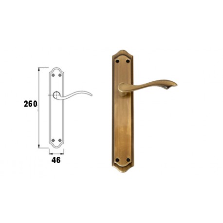 JGO MANILLA N05 260X46 CUERO SATINADO