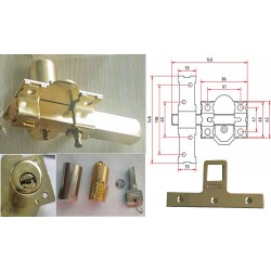 CERROJO SEGURIDAD NEXO ANTIB C/LLAVE NIQ