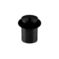 TOPE PUERTA NEXO NEGRO MATE 20X30MM